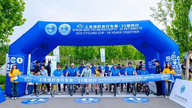 上合组织秘书长评上合自行车赛:不畏酷暑风雨 尽显运动健儿风采