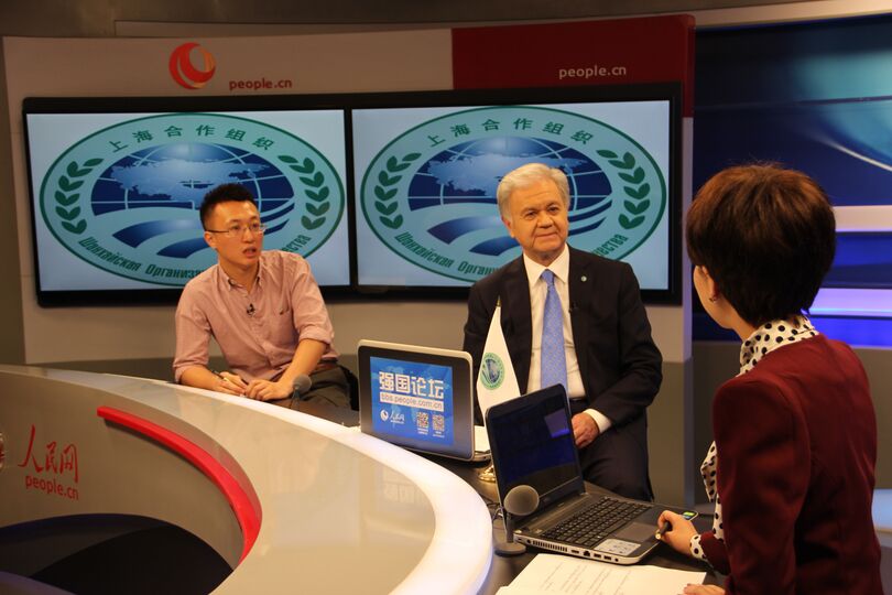 пользователей приняли участие в онлайн-интервью Генерального секретаря ШОС с интернет-версией газеты «Жэньминь жибао»