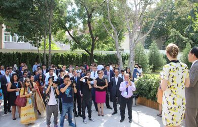 Молодые лидеры стран ШОС посетили Штаб-квартиру Организации