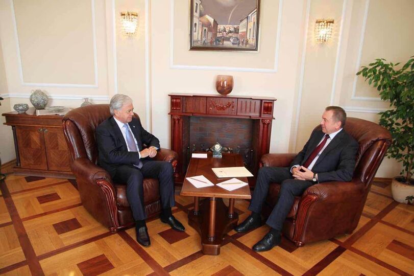 Р. Алимов встретился с Министром иностранных дел Республики Беларусь В.В.Макеем