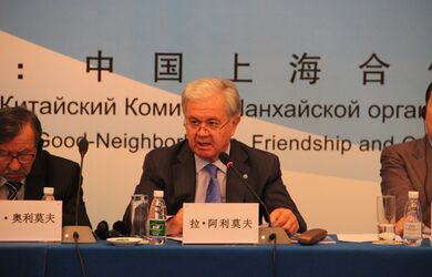 Генеральный секретарь ШОС принял участие в Международном симпозиуме аналитических центров