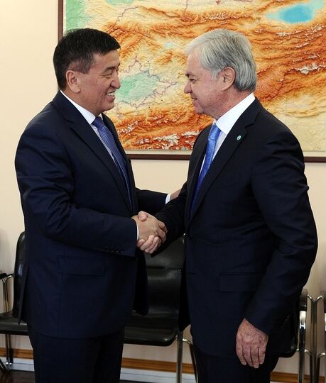 Генеральный секретарь ШОС и И.о. Премьер-министра Кыргызской Республики обсудили ход подготовки к заседанию Совета глав правительств государств-членов ШОС