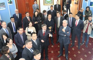 «Узбекистан: 25 лет независимого развития». В штаб-квартире ШОС открылась фотовыставка