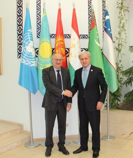 Генеральный секретарь ШОС и глава Регионального центра ООН по превентивной дипломатии для Центральной Азии обсудили перспективы сотрудничества
