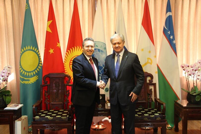 Генеральный секретарь ШОС встретился с Чрезвычайным и Полномочным Послом Турецкой Республики в КНР Ф.С.Эрсоем