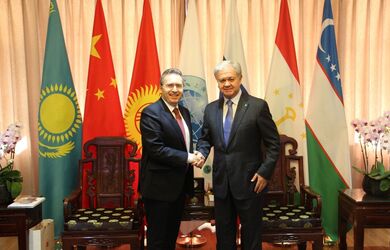 Генеральный секретарь ШОС встретился с Чрезвычайным и Полномочным Послом Турецкой Республики в КНР Ф.С.Эрсоем