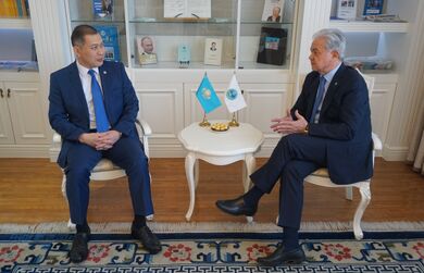 Встреча Генерального секретаря ШОС с Чрезвычайным и Полномочным Послом Республики Казахстан в КНР