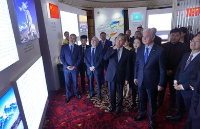 Торжественный прием по случаю 16-й годовщины образования Шанхайской организации сотрудничества