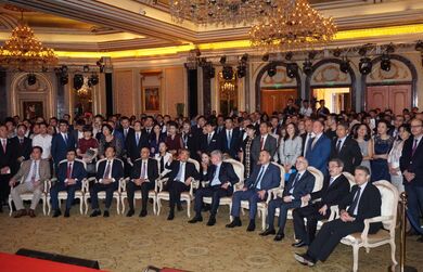 Торжественный прием по случаю 16-й годовщины образования Шанхайской организации сотрудничества