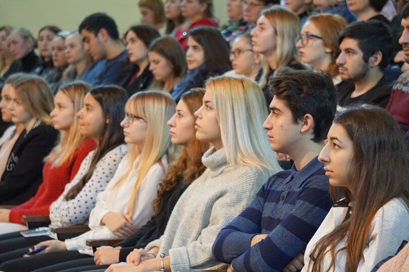 Встреча с преподавателями и студентами Сочинского государственного университета