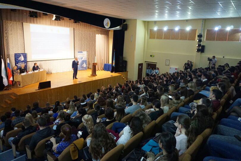 Встреча с преподавателями и студентами Сочинского государственного университета