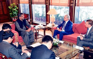 Встреча Генерального секретаря ШОС с Премьер-министром Пакистана