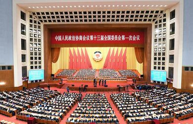 上海合作组织秘书长祝贺习近平当选中华人民共和国主席 Генеральный секретарь ШОС поздравил Си Цзиньпина с переизбранием на пост Председателя КНР