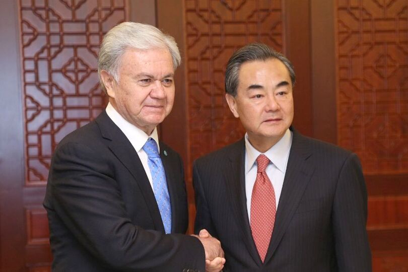 поздравительное послание в адрес Ван И