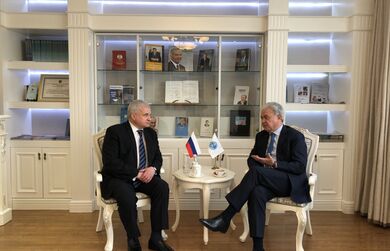 上海合作组织秘书长会见俄罗斯驻华大使 Встреча Генерального секретаря ШОС с Чрезвычайным и Полномочным Послом Российской Федерации в КНР