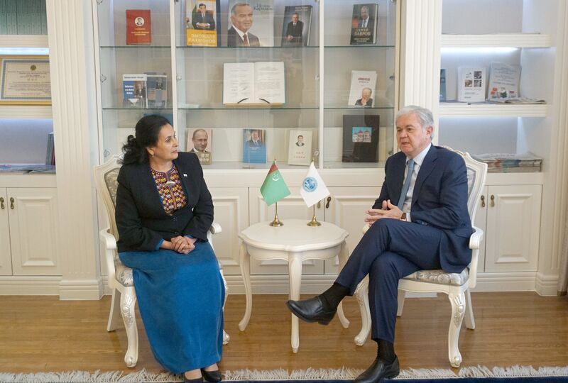 Встреча с Чрезвычайным и Полномочным Послом Туркмении в КНР