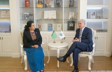 Встреча с Чрезвычайным и Полномочным Послом Туркмении в КНР