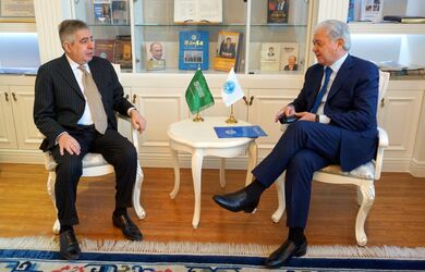 Встреча Генерального секретаря ШОС с Послом Королевства Саудовской Аравии