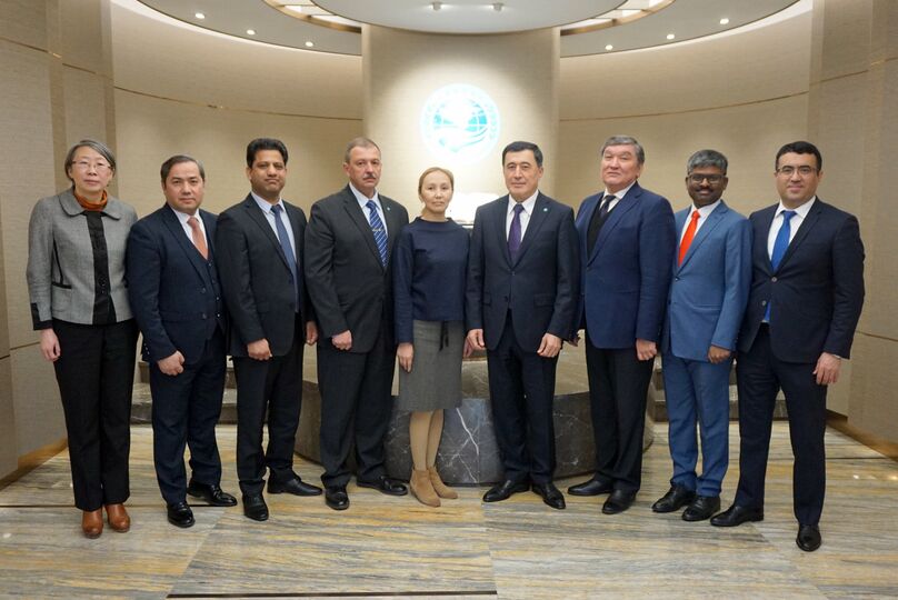 В штаб-квартире ШОС состоялась встреча Генерального секретаря ШОС В.И. Норова с постоянными представителями государств-членов при Секретариате Организации