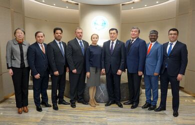 В штаб-квартире ШОС состоялась встреча Генерального секретаря ШОС В.И. Норова с постоянными представителями государств-членов при Секретариате Организации