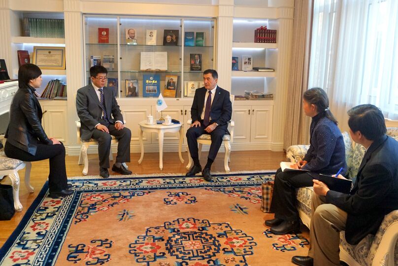 В штаб-квартире ШОС состоялась встреча Генерального секретаря ШОС В.И. Норова с постоянными представителями государств-членов при Секретариате Организации