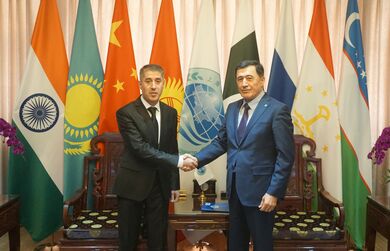 Генеральный секретарь ШОС встретился с Директором Исполнительного комитета Региональной антитеррористической структуры ШОС
