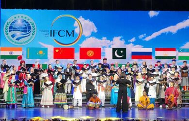 Хор ШОС впервые зазвучал в Хух-Хото