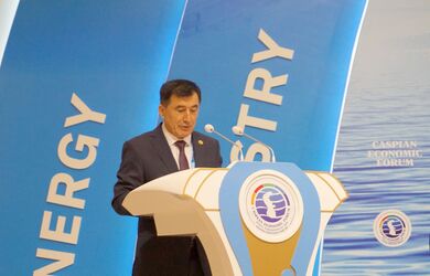 Генеральный секретарь ШОС выступил на Первом Каспийском Форуме в Туркменистане