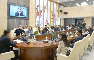 В Пекине состоялся брифинг Генерального секретаря ШОС